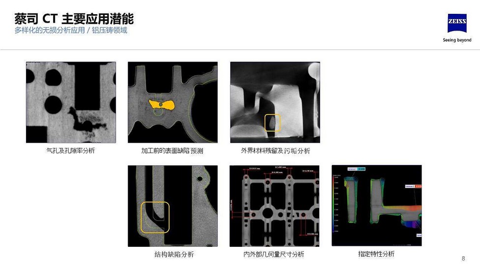 面向鋁壓鑄領(lǐng)域蔡司x射線無損檢測解決方案