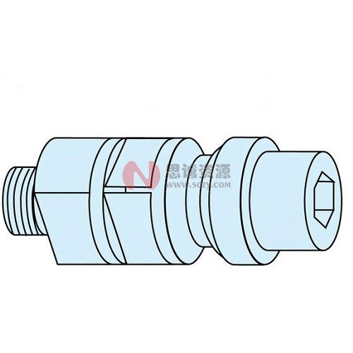 ER-015465 EROWA夾緊拉釘F/A EDM M10 X 45 帶沖洗功能（一套20個(gè)）