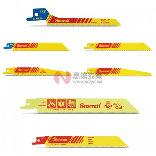 施泰力/Starrett 雙金屬UNIQUE?往復式鋸片